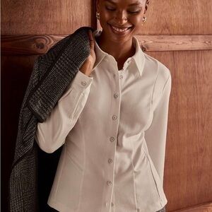 Cabi Perfect Top - White NWOT